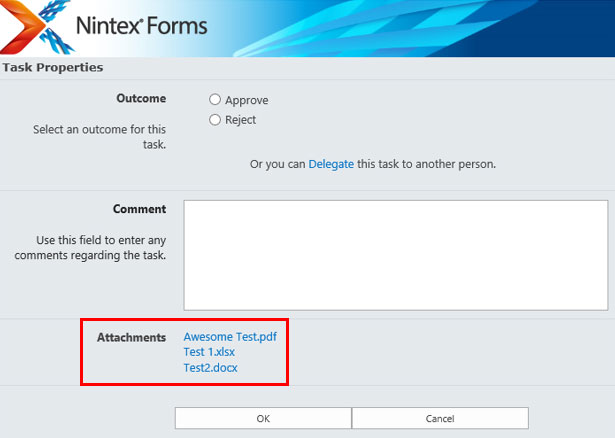 Add List Item Attachments to Task Form using Nintex Workflow and Forms ...